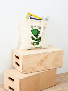Vegan St Patricks Day Irish Tote Bag
